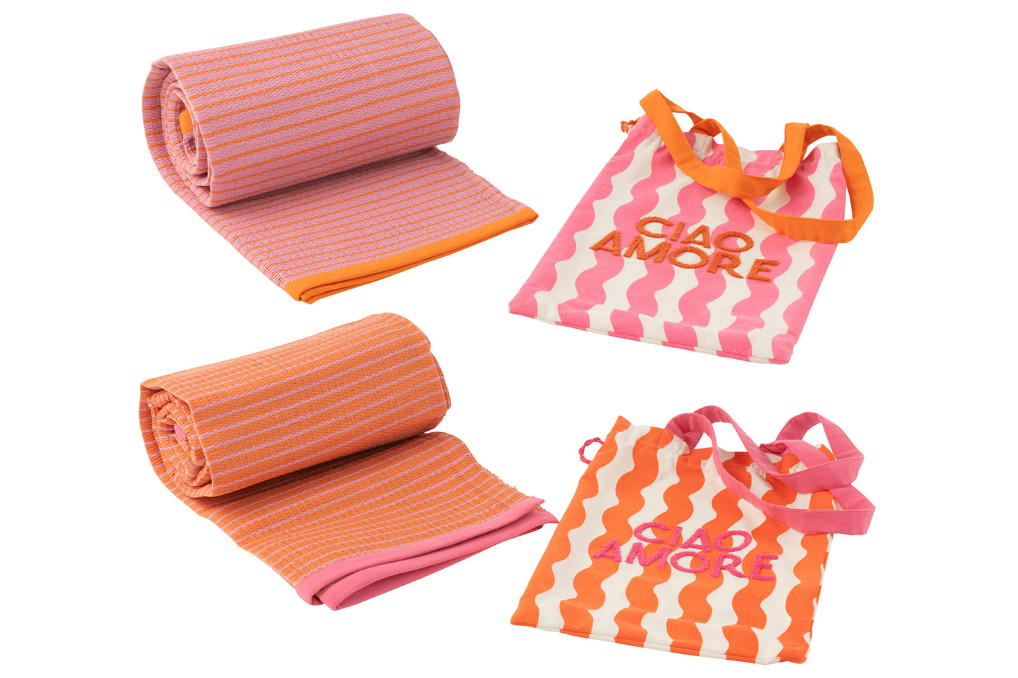 BORSA + STUOIA SPIAGGIA "CIAO AMORE"