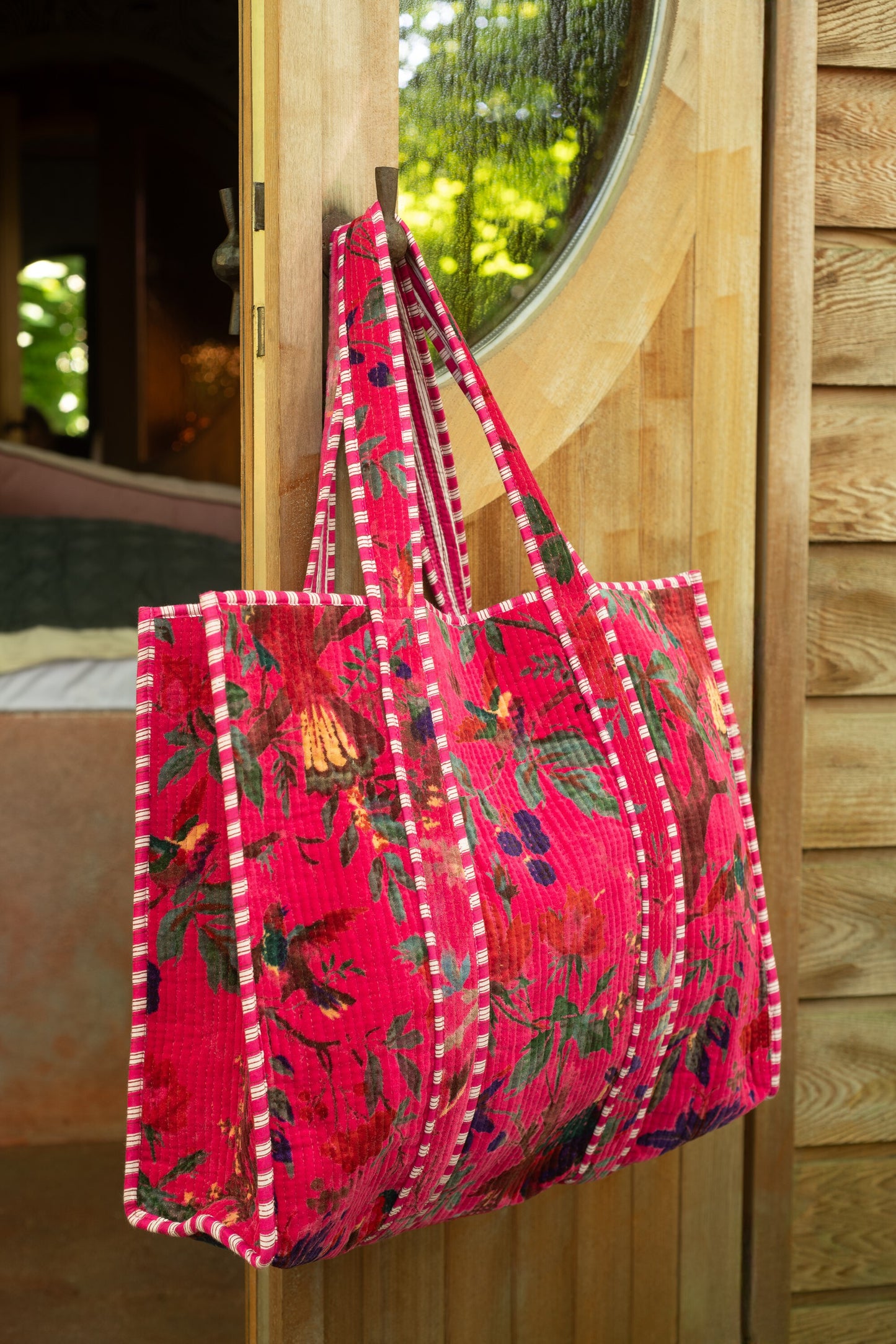BORSA UCCELLI / FIORI