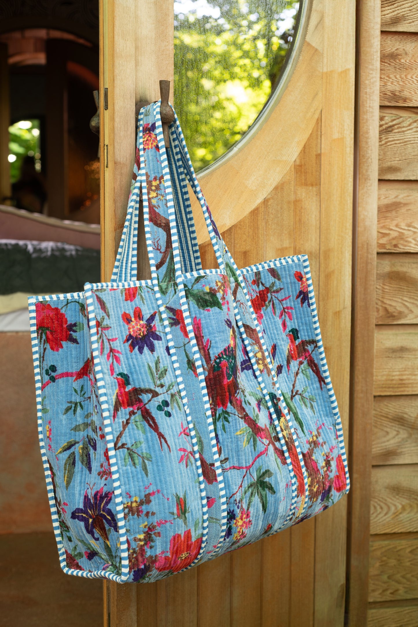 BORSA UCCELLI / FIORI