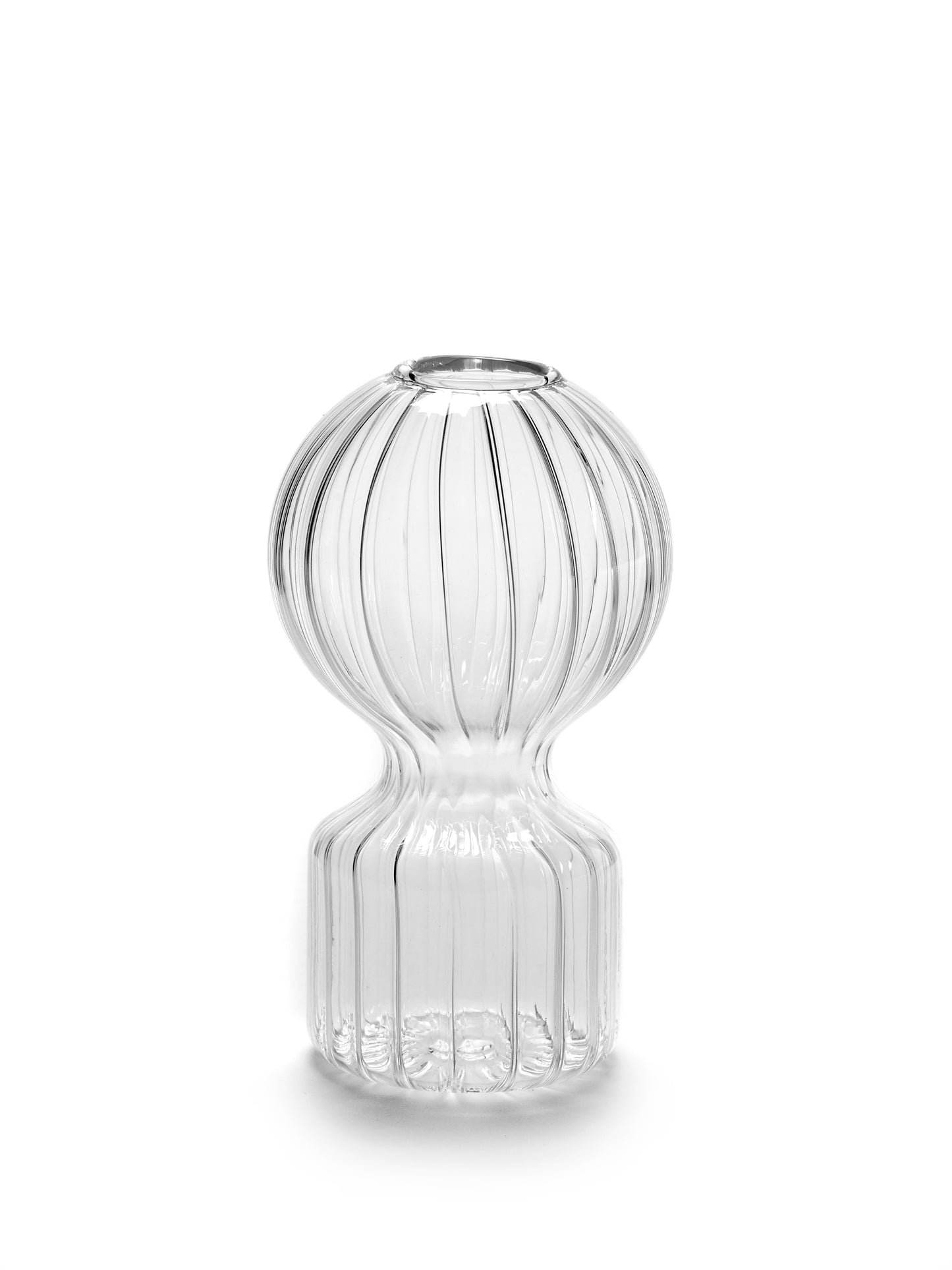 VASO IN VETRO TRASPARENTE